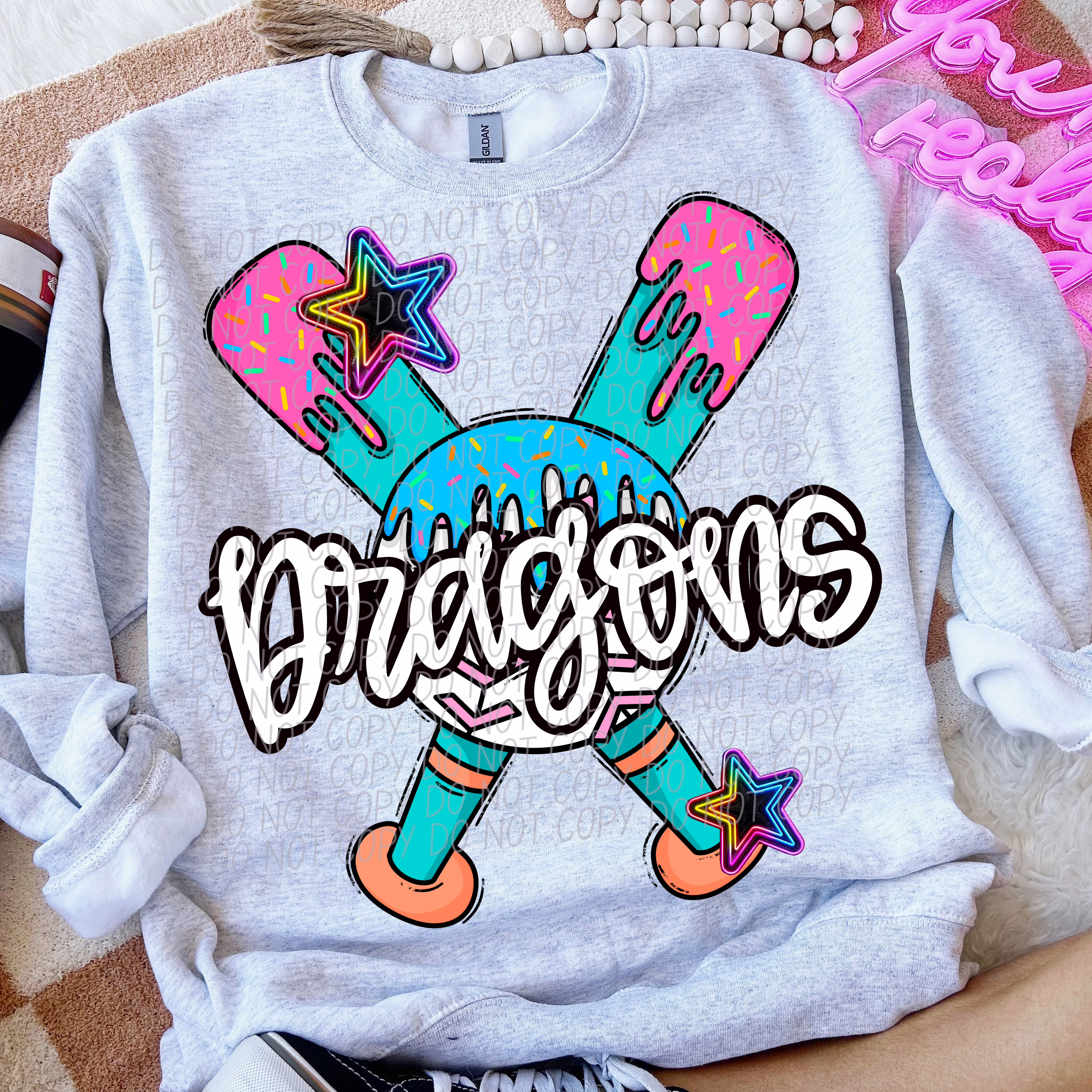 Dragons Baseball Drip Dragons Baseball Drip