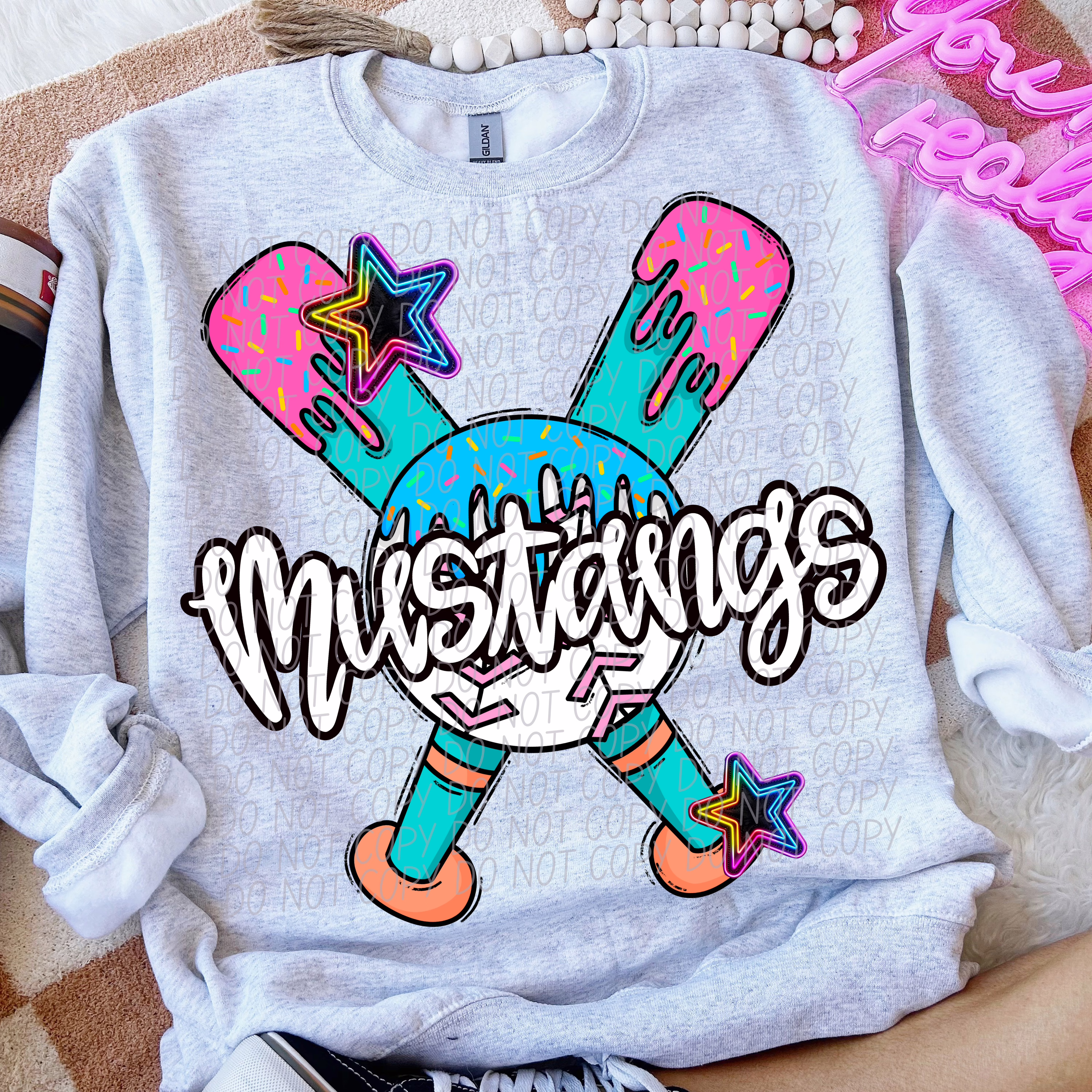 Mustangs Baseball Drip Mustangs Baseball Drip