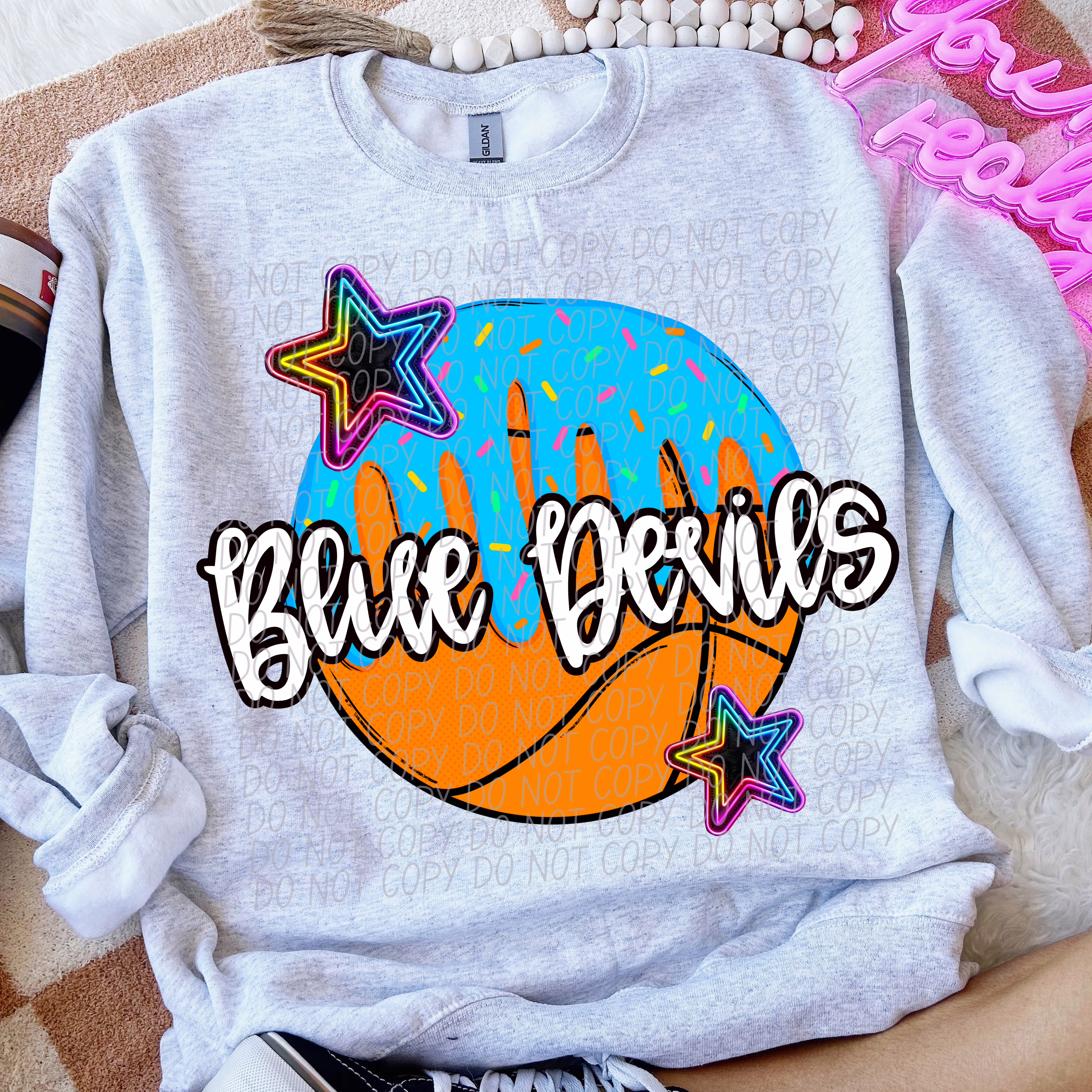 Blue Devils Basketball Drip Blue Devils Basketball Drip