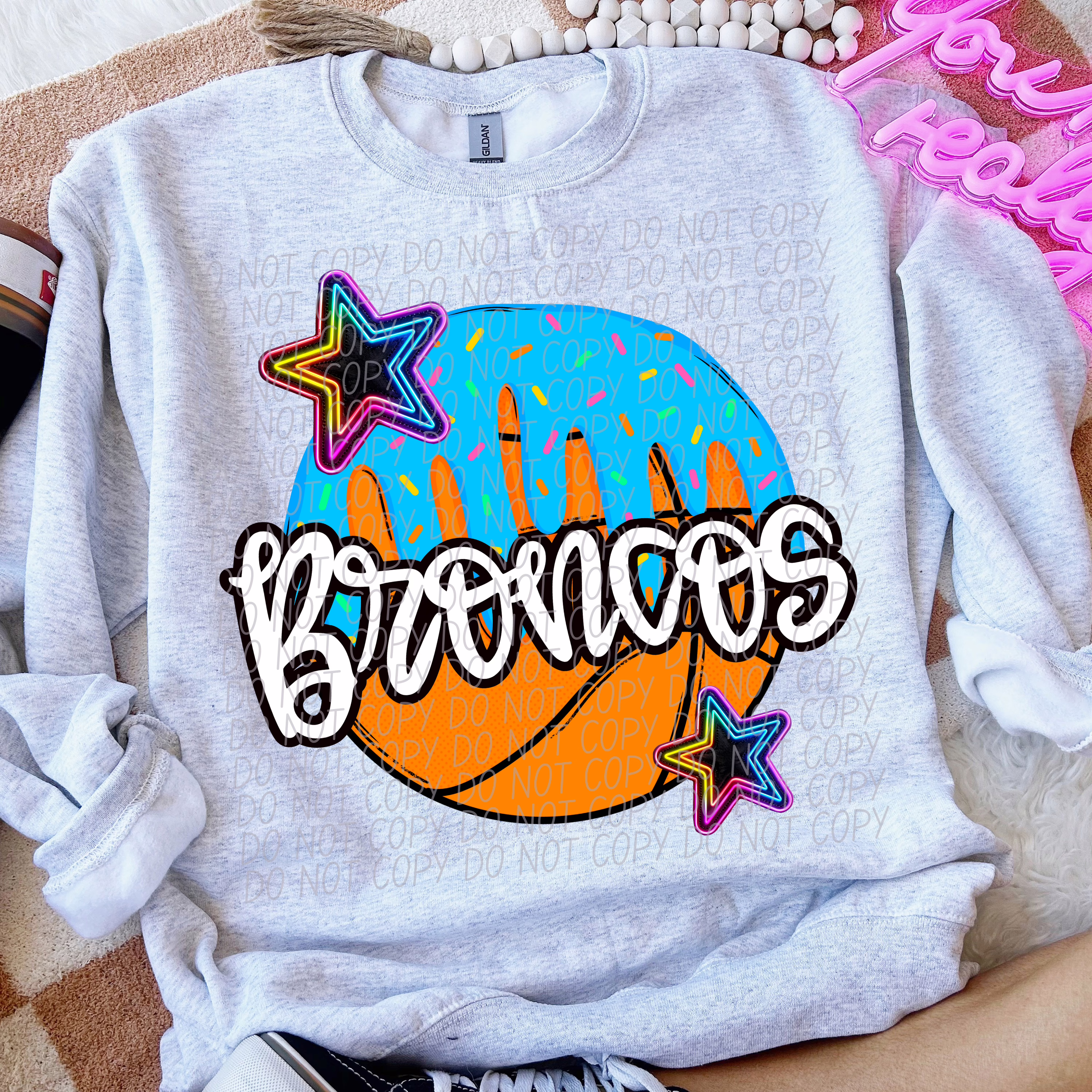 Broncos Basketball Drip Broncos Basketball Drip