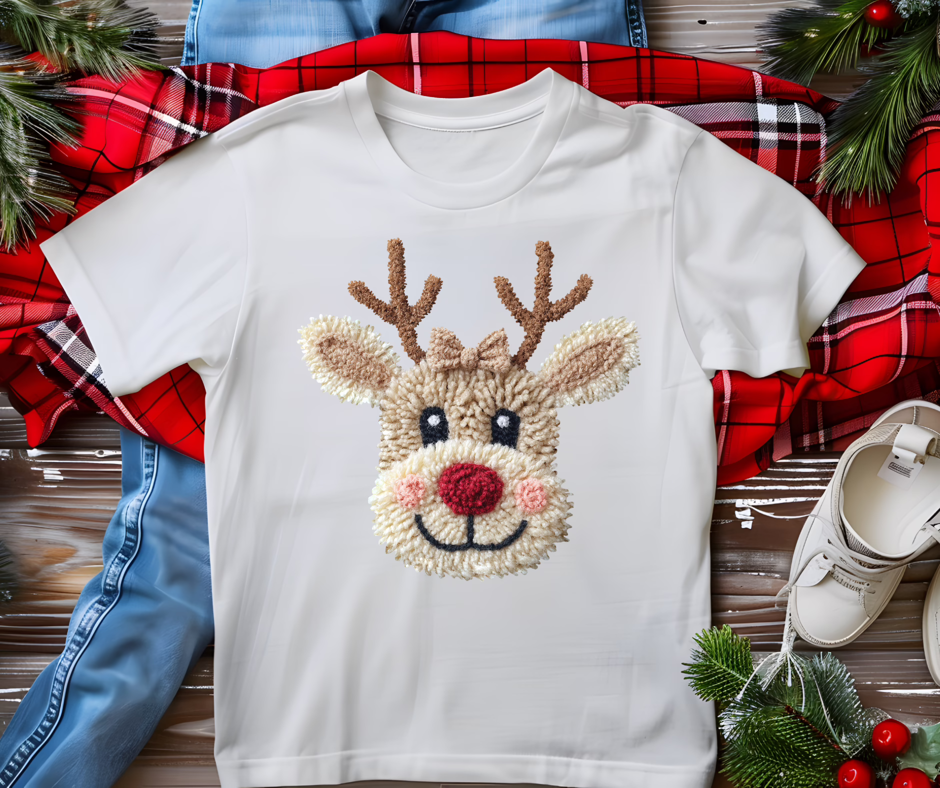 Reindeer Yarn Look Reindeer Yarn Look